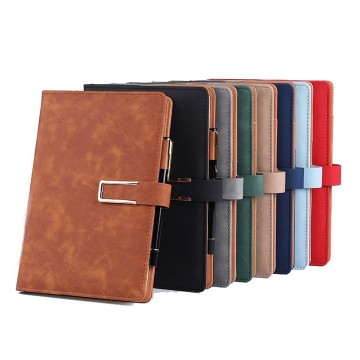 A5 Notebooks with Pen Magnetic Buckle